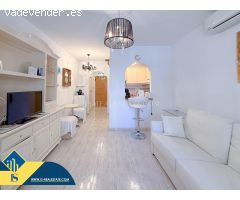 Espectacular estudio con licencia turística en urbanización exclusiva con piscina (600 mts playa)