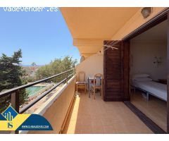 Frutales! Amplio estudio con gran terraza e increíbles vistas panorámicas y al mar