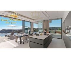Villa de nueva construcción con sublimes vistas al mar en Puerto de Andratx