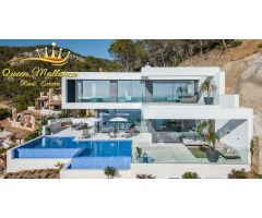 Villa de nueva construcción con sublimes vistas al mar en Puerto de Andratx