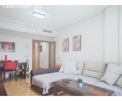 PISO AMUEBLADO 3 HB CON PLAZA DE GARAJE