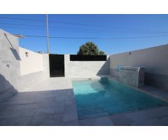 CASA PLANTA BAJA CON PISCINA A 950 M PLAYAS MAR MENOR