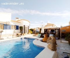 Esta es una villa única en esta zona de Orihuela Costa.
