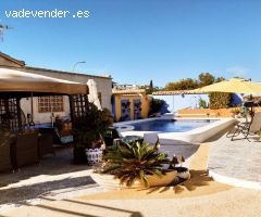 Esta es una villa única en esta zona de Orihuela Costa.