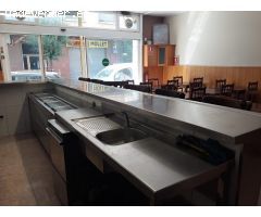 Amplio local Bar-Restaurante en venta en pleno centro de Montmeló.