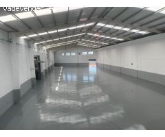 Nave industrial con salida a dos calles