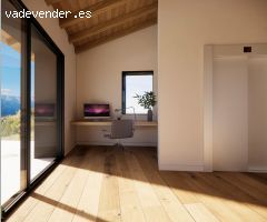 Chalet de lujo en construcción en Els Cortals de Encamp – Vistas privilegiadas y acabados exclusivos