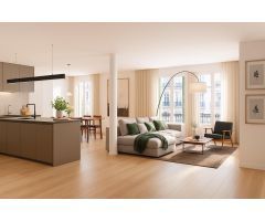 Vivienda de obra nueva con terraza privada en Rambla Catalunya