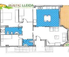 PARCELA (DE UNOS 400 M2) PARA CHALET, EN LOS ALREDEDORES DE MOLLERUSSA.