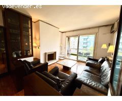 Amplio piso de 4 habitaciones con terraza junto a la Plaça Lesseps