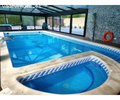 Espectacular villa con piscina rodeada de naturaleza
