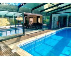 Espectacular villa con piscina rodeada de naturaleza