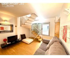 MAGNIFICIO ATICO DUPLEX AMUEBLADO EN EL CENTRO - IDEAL PARA COMPARTIR