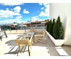ESPECTACULAR ATICO  CON TERRAZA DE 100M2 REFORMADO A ESTRENAR