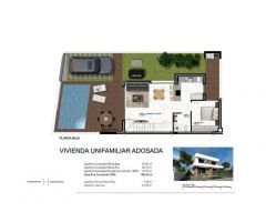 Chalet pareado en Los Montesinos