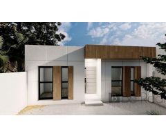 3ª FASE DE CHALETS ADOSADOS DE UNA PLANTA EN CASARRUBUELOS (MADRID)