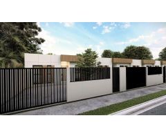 3ª FASE DE CHALETS ADOSADOS DE UNA PLANTA EN CASARRUBUELOS (MADRID)