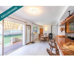 Casa de pescador con amarre