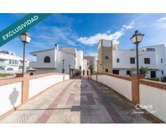 Casa de pescador con amarre