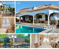 Chalet con Piscina en Sanlucar la Mayor
