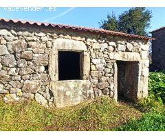 Edificaciones para restaurar en el lugar de A Grixa.