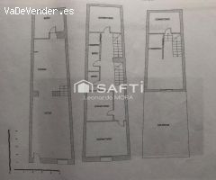 Auténtica casa de pueblo para entrar a vivir.