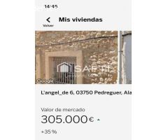 Auténtica casa de pueblo para entrar a vivir.