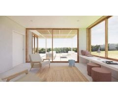 Casa de obra nueva en parcela de 990m² totalmente plana