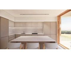 Casa de obra nueva en parcela de 990m² totalmente plana