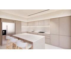 Casa de obra nueva en parcela de 990m² totalmente plana