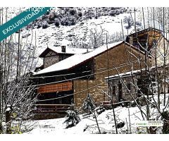 Casa nueva de piedra en Caín de Valdeón