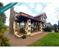 CASA CHALET CON TERRENO EN BRETAL ( RIBEIRA )
