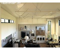 Casa unifamiliar única, con un marcado estilo industrial tipo loft, ubicada en una tranquila urbani