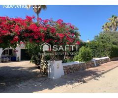 CLÁSICO CHALET EN ZONA TURÍSTICA TRANQUILA Y REPUTADA al oeste DE CIUTADELLA DE MENORCA.