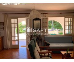 CLÁSICO CHALET EN ZONA TURÍSTICA TRANQUILA Y REPUTADA al oeste DE CIUTADELLA DE MENORCA.