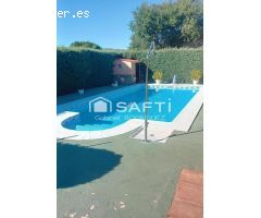 Parcela de recreo con vivienda y piscina privada en Valverde de Leganés (a solo 12 minutos de Badaj
