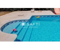Parcela de recreo con vivienda y piscina privada en Valverde de Leganés (a solo 12 minutos de Badaj