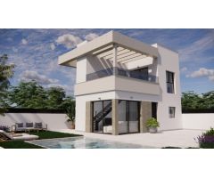 Villas modernas con piscina privada en Vistabella Golf Resort, Orihuela