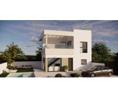 Villas modernas con piscina privada en Vistabella Golf Resort, Orihuela