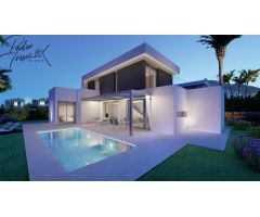 Exclusivo Chalet Independiente en Sierra Cortina con Piscina Privada y Vistas al Mar
