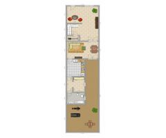 Gran casa con patio y azotea en Brenes!!!