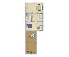 Gran casa con patio y azotea en Brenes!!!