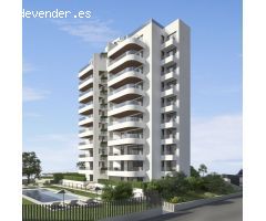 Gran Ático con 2 terrazas y solarium privado 52m2 con preciosas vistas al mar piscina y parking