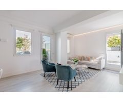 LUJOSO ATICO CON VISTAS, 2 TERRAZAS, EXTERIOR, REFORMADO, AMUEBLADO  ALQUILER  DE 4 a 11 MESES