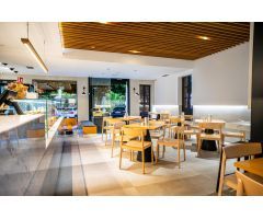 TRASPASO Cafetería-Repostería de Alta Gama Con Terraza – Espíritu Francés, Ubicación Perfecta de la 