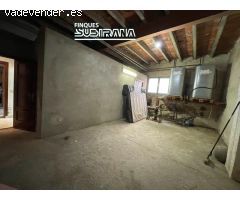 CASA ADOSSADA EN VENDA A CALAF - DOS PISOS INDEP. + GARATGES + PATI + TRASTER I TERRASSA COMUNITÀRIA