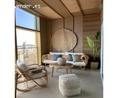 se alquila apartamento de 2 dormitorio 2 baños,  parking incluido con vistas al mar