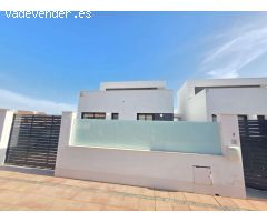 Chalet individual moderno a tan solo 500m del mar
