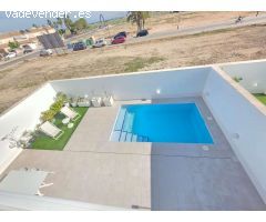 Chalet individual moderno a tan solo 500m del mar