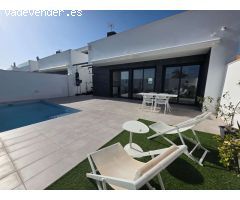 Chalet individual moderno a tan solo 500m del mar